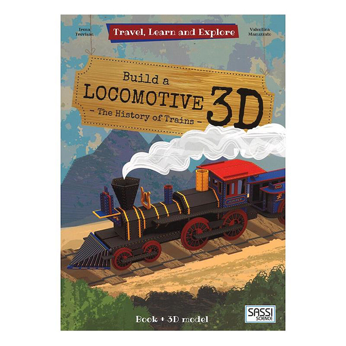 Sassi Build a Locomotive 3D