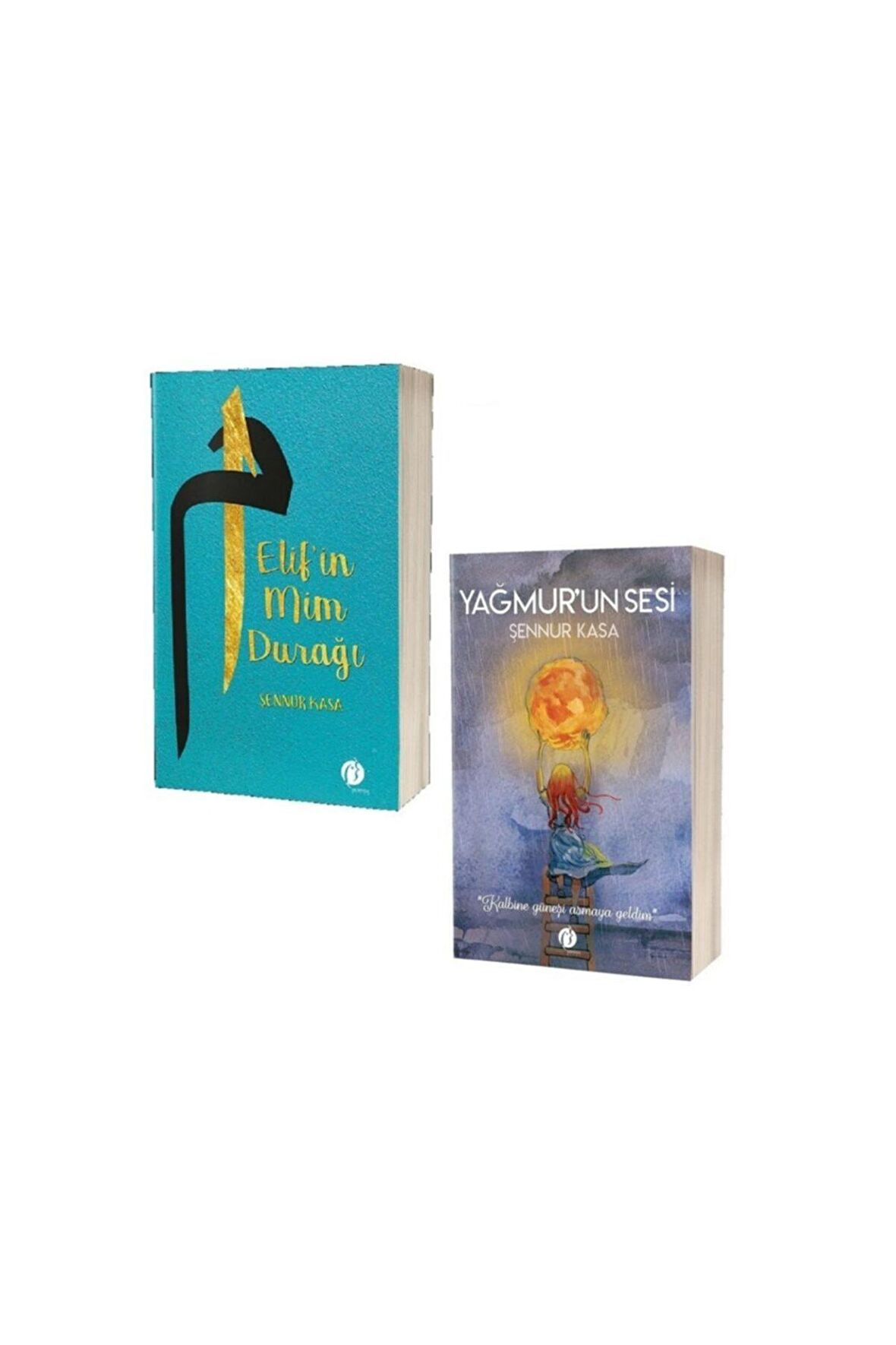 Elif'in Mim Durağı & Yağmur'un Sesi - ( 2 Kitap Takım) - Şennur Kasa