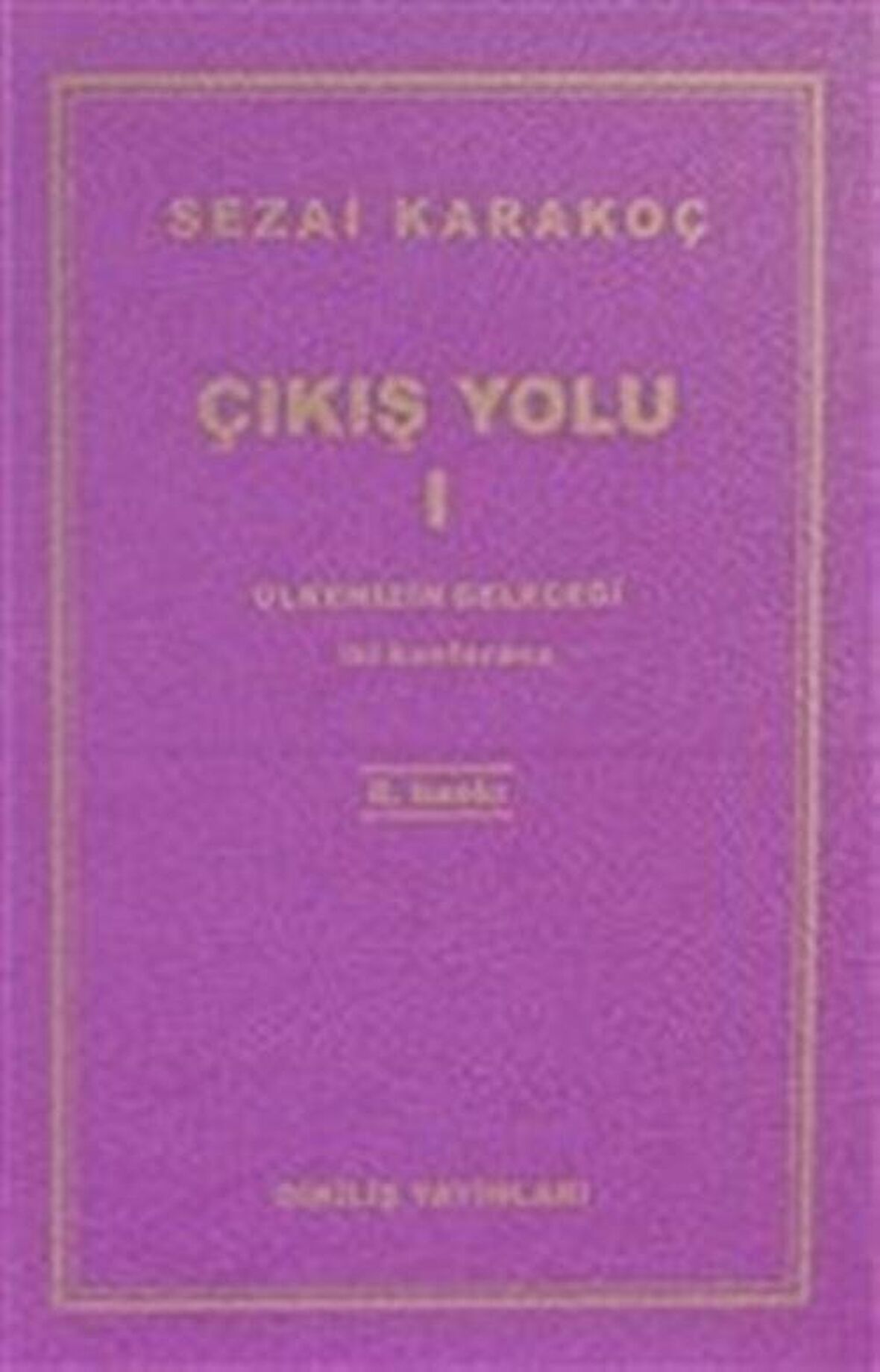 Çıkış Yolu 1: Ülkemizin Geleceği