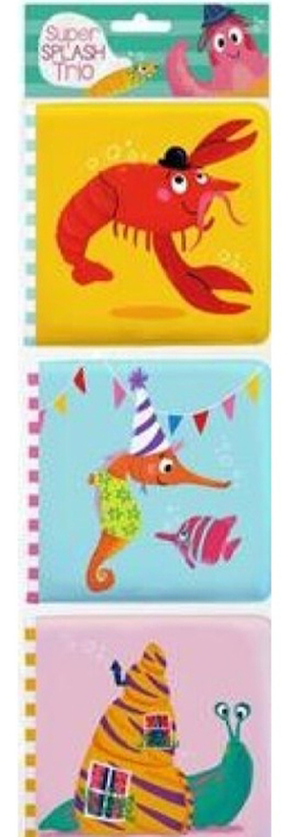 Super Splash Trio Bath Book: Lobster