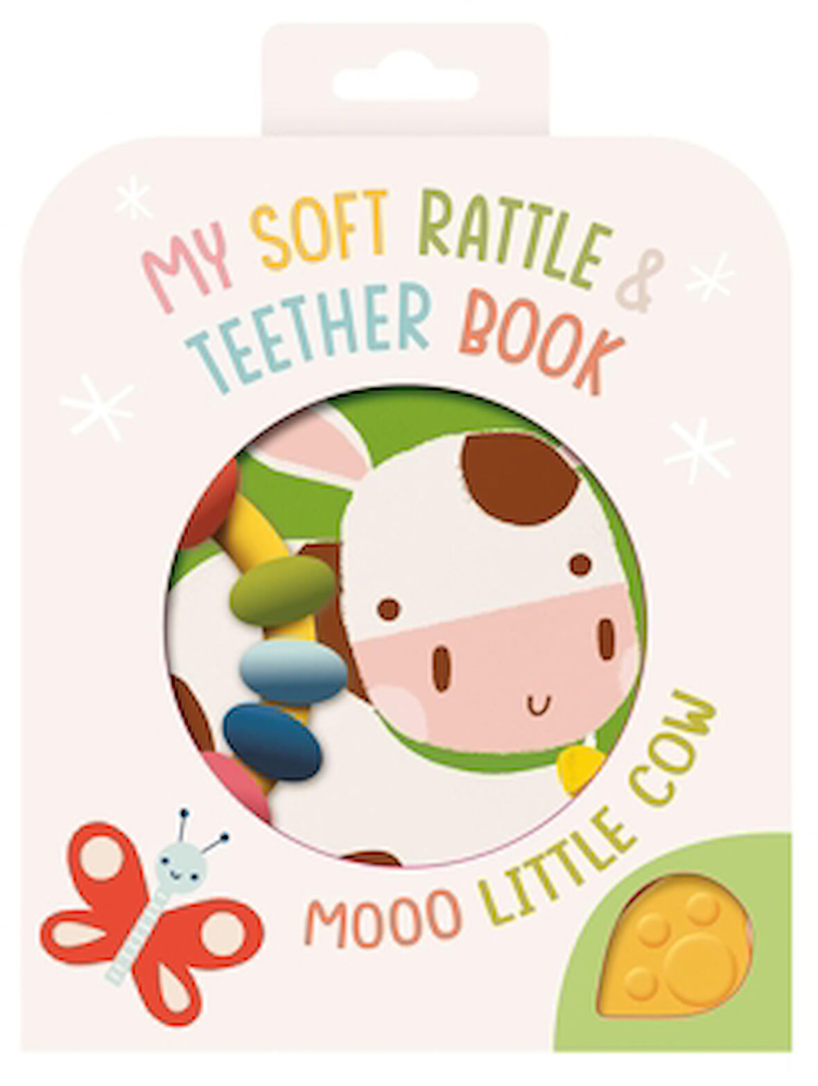 My Soft Rattle and Teether: Moo! Cow