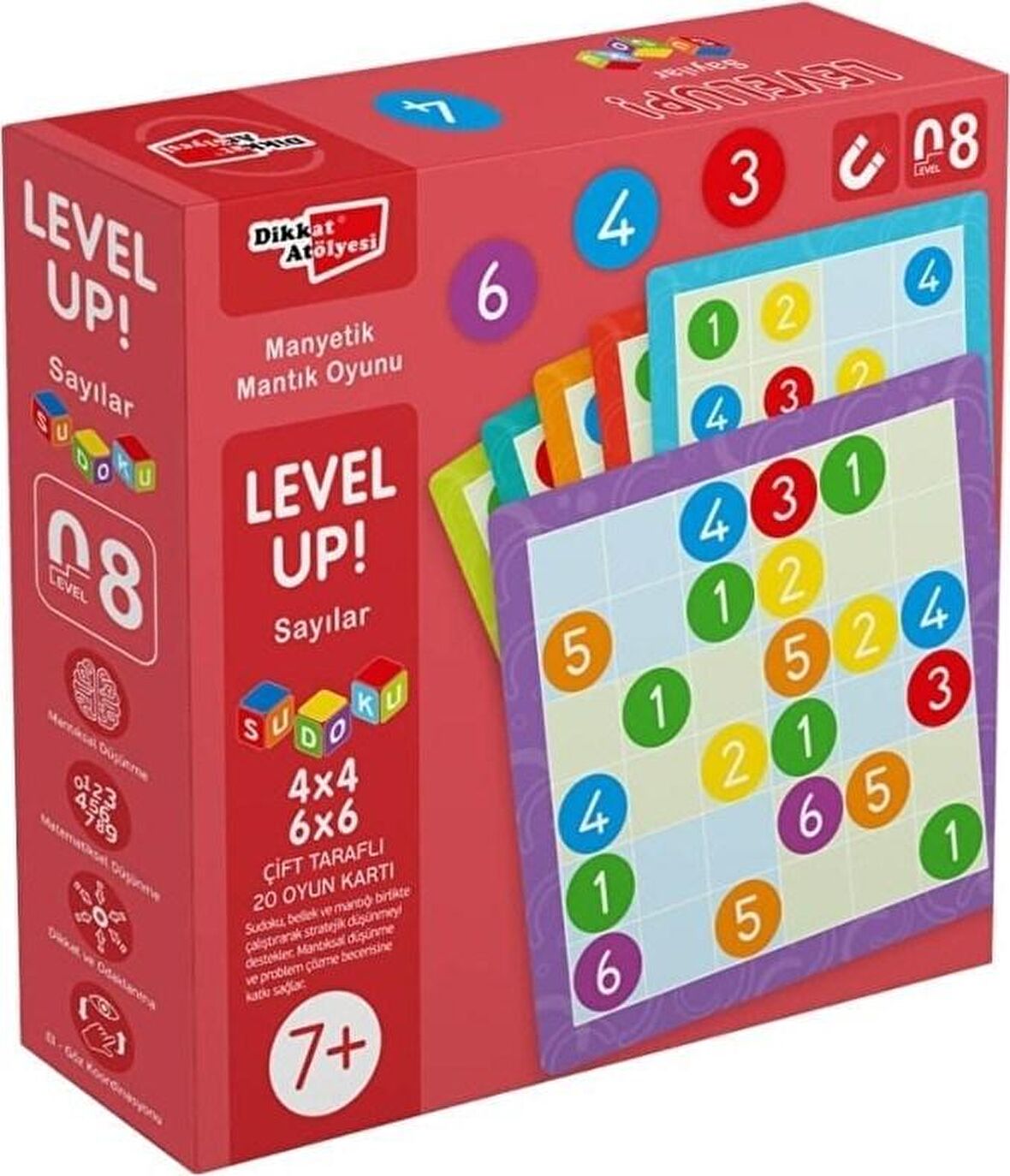 Dikkat Atölyesi Sudoku - Levelup! Sayılar 