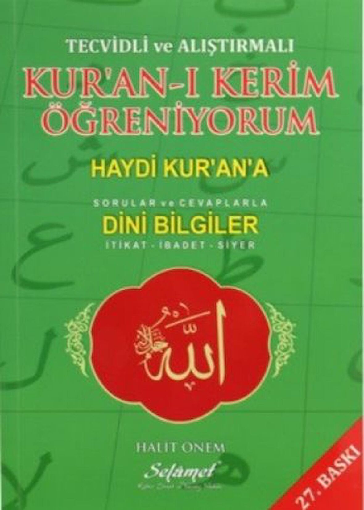 Tecvidli ve Alıştırmalı Kur’an-ı Kerim Öğreniyorum