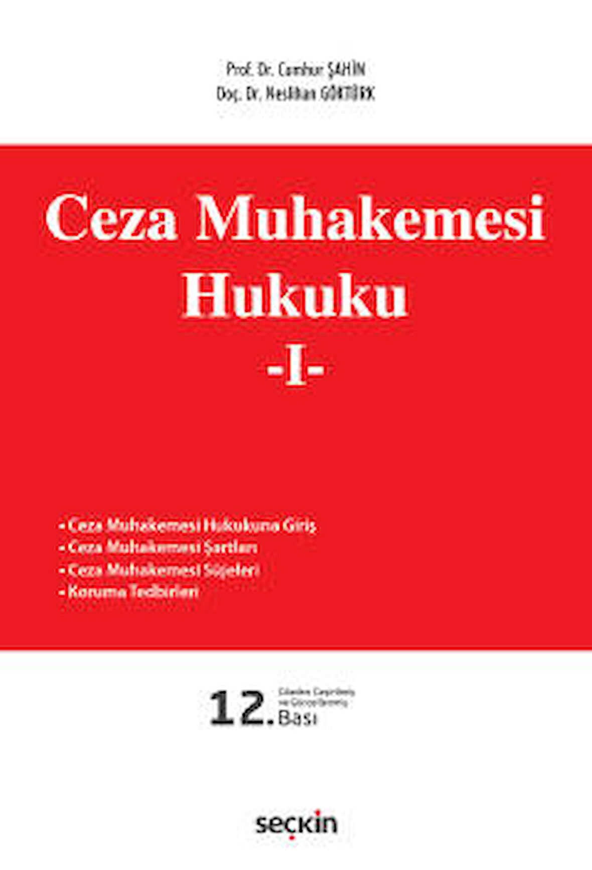 Ceza Muhakemesi Hukuku – 1