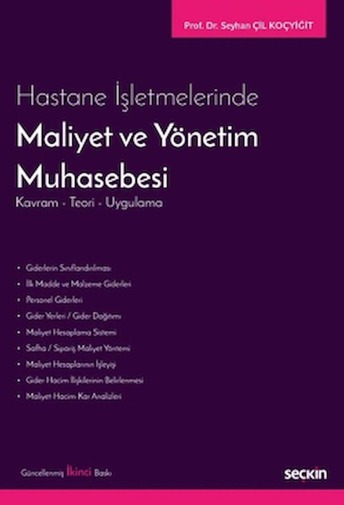 Maliyet ve Yönetim Muhasebesi