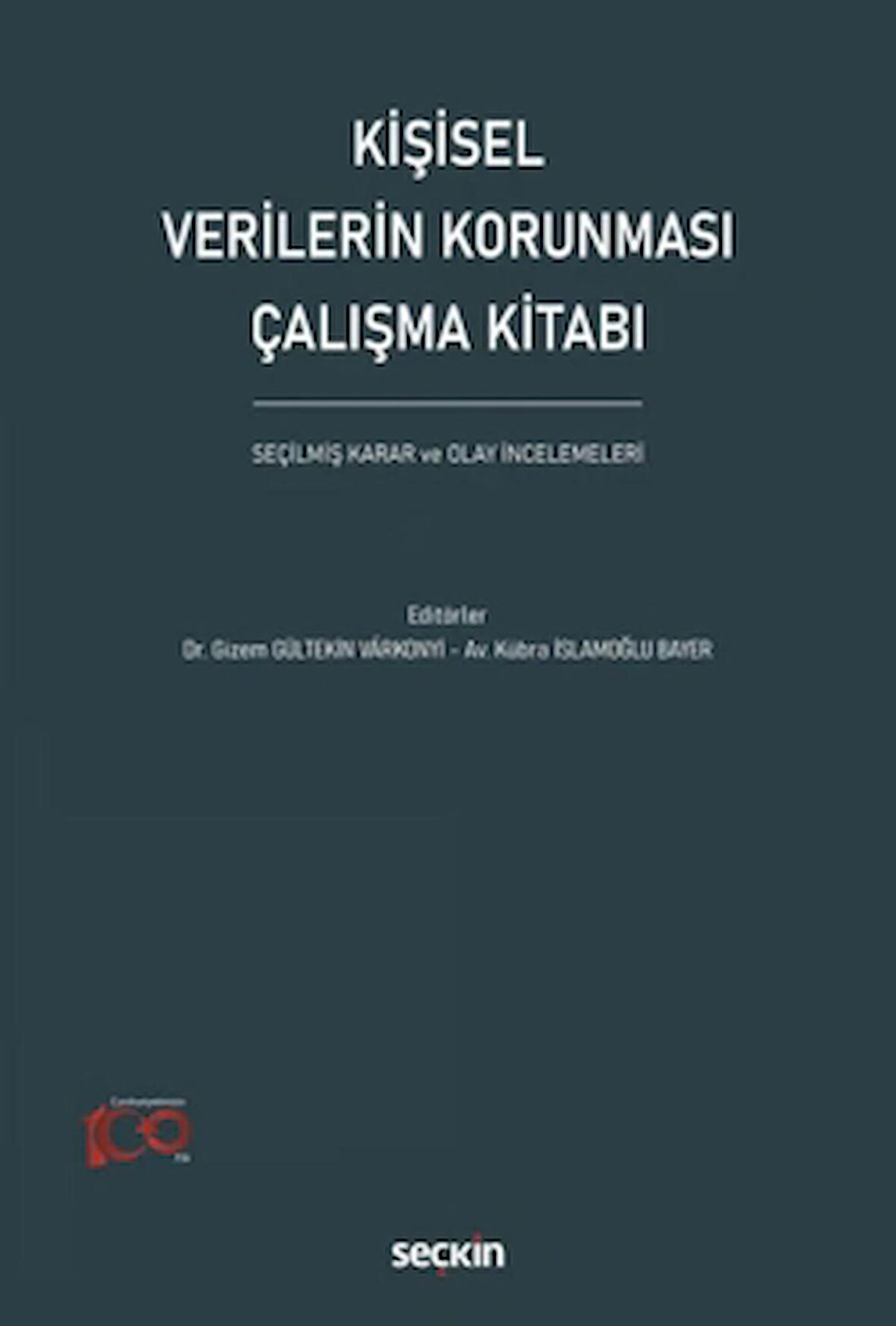 Kişisel Verilerin Korunması Çalışma Kitabı
