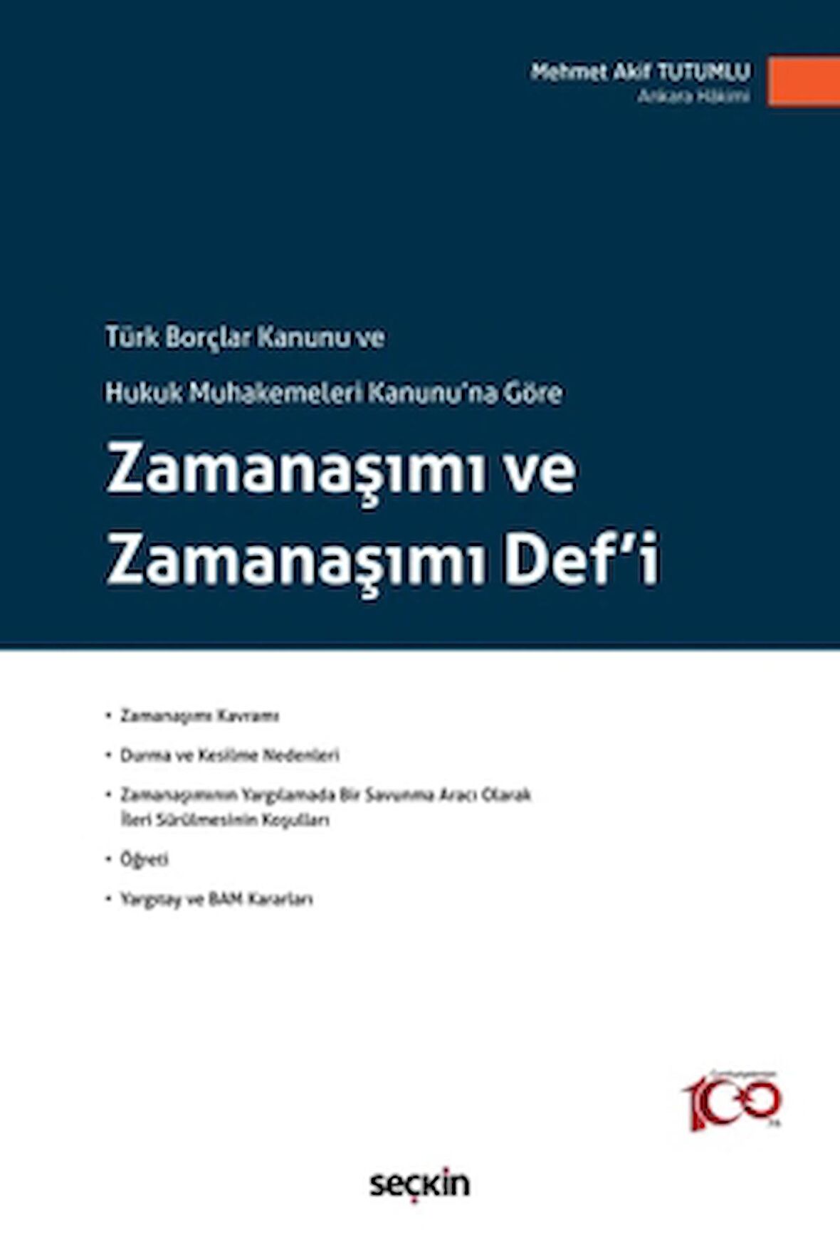 Zamanaşımı ve Zamanaşımı Def'i