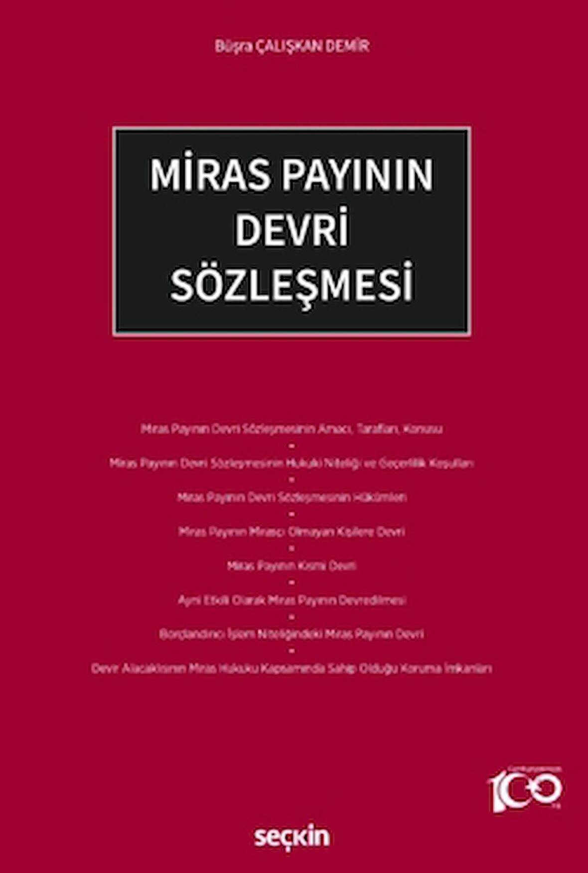 Miras Payının Devri Sözleşmesi