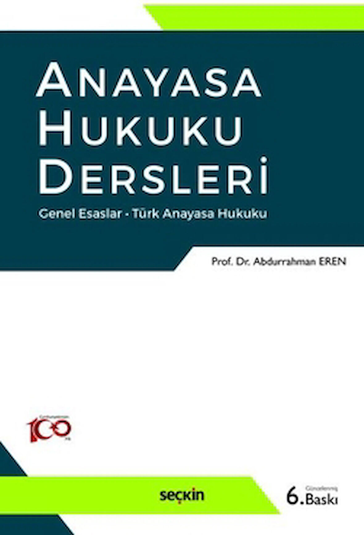 Anayasa Hukuku Dersleri
