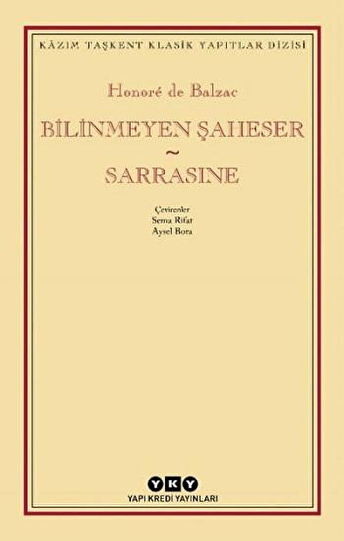 Bilinmeyen Şaheser - Sarrasine