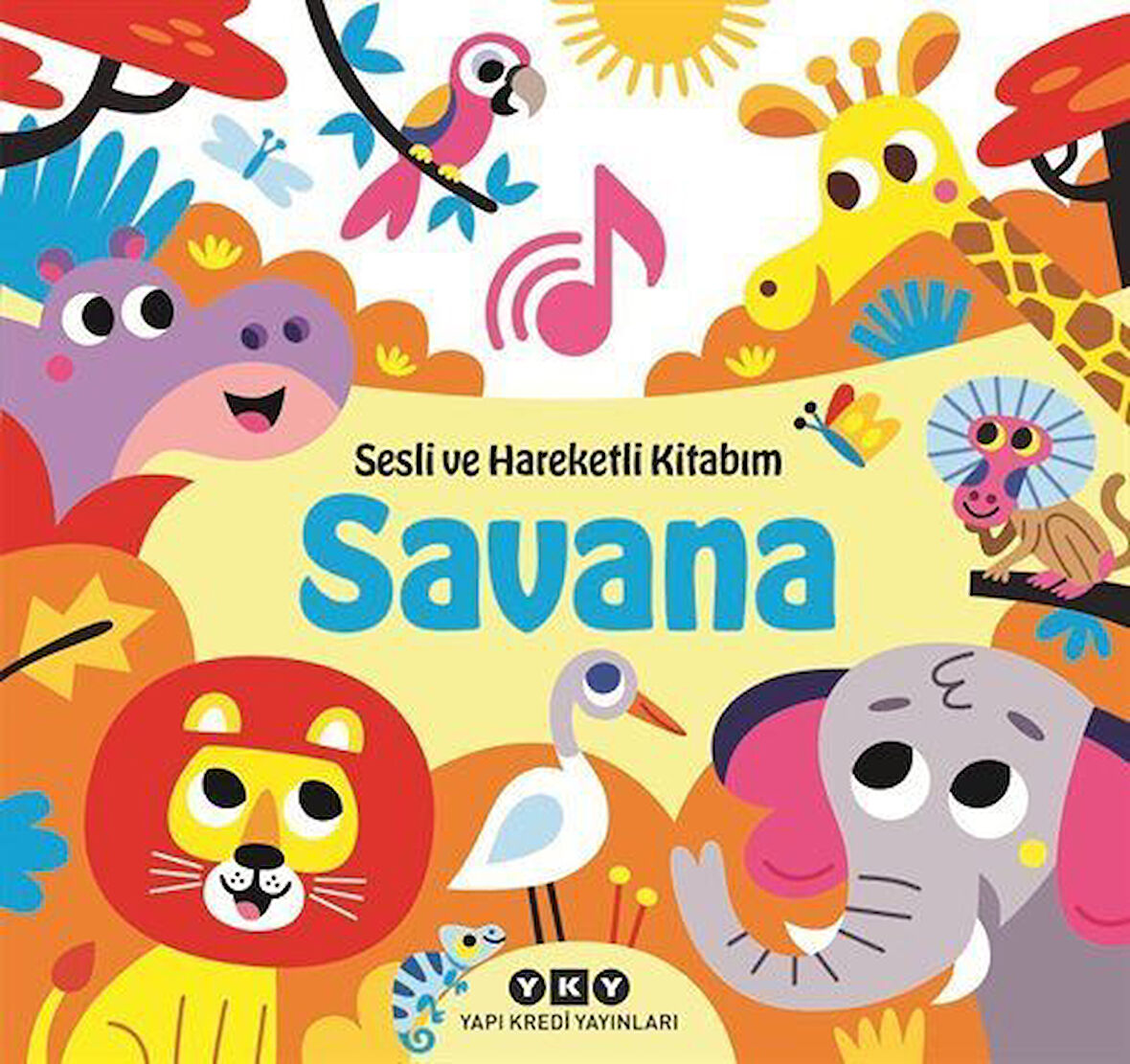 Sesli ve Hareketli Kitabım - Savana / Chantal Janisson