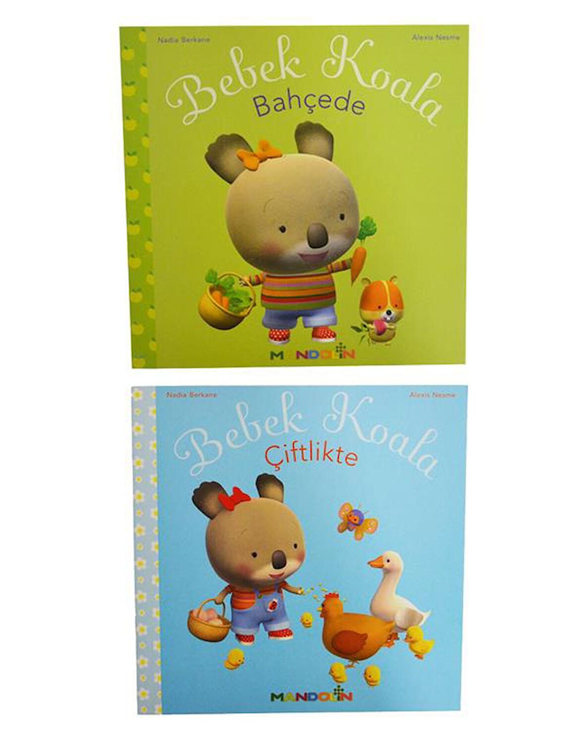 Bebek Koala Çiftlikte ve Bahçede Kitap Seti