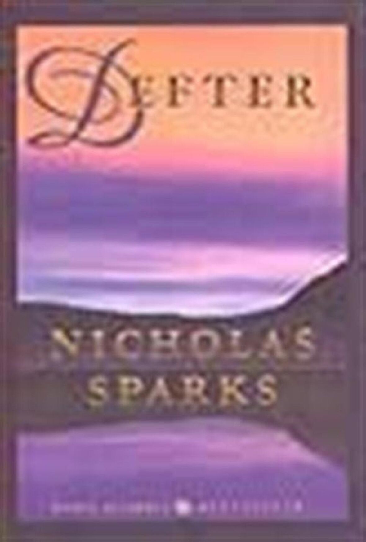 Defter / Nicholas Sparks