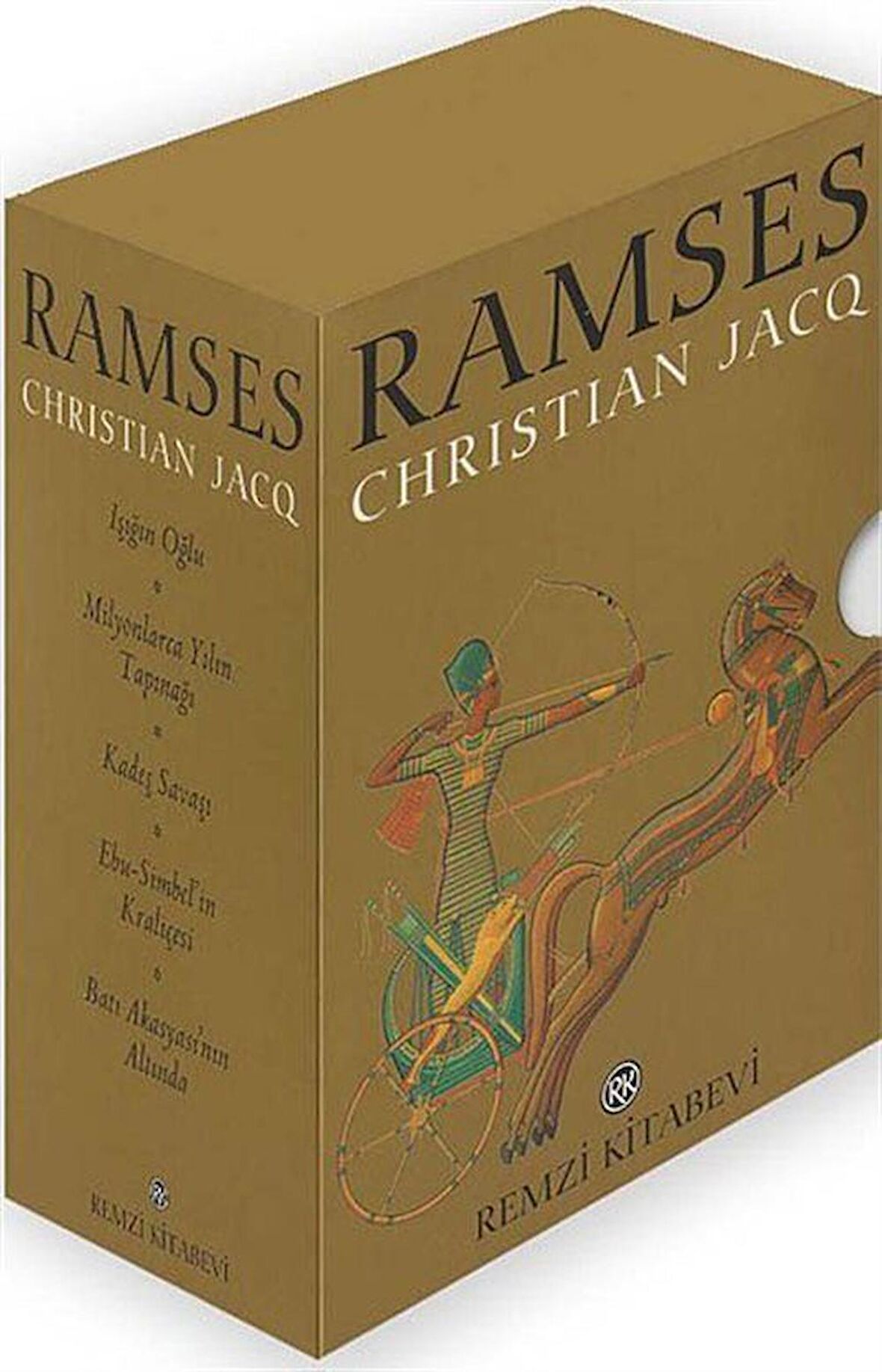 Ramses (5 Kitap Takım) Işığın Oğlu / Milyonlarca Yılın Tapınağı / Kadeş Savaşı / Ebu-Simbel’in Kraliçesi / Batı Akasyası’nın Altında