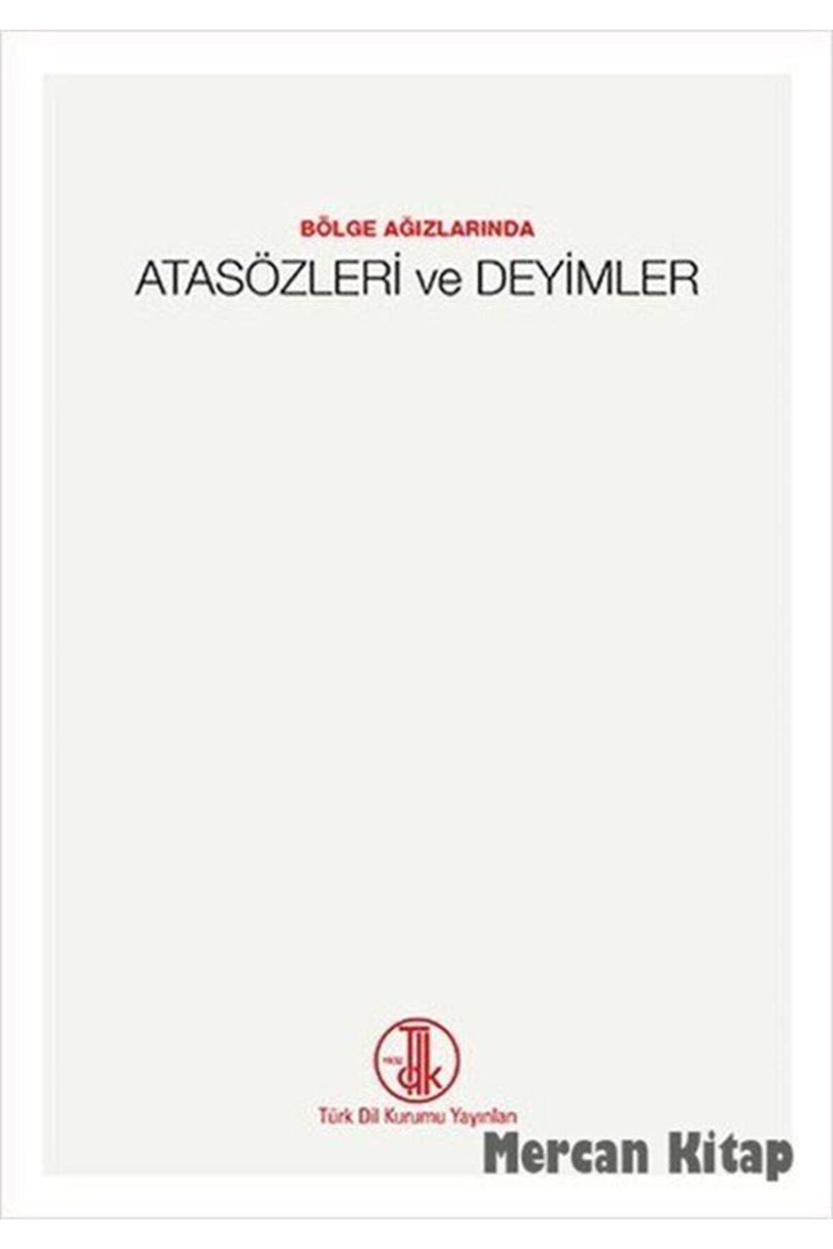 Bölge Ağızlarında Atasözleri Ve Deyimler