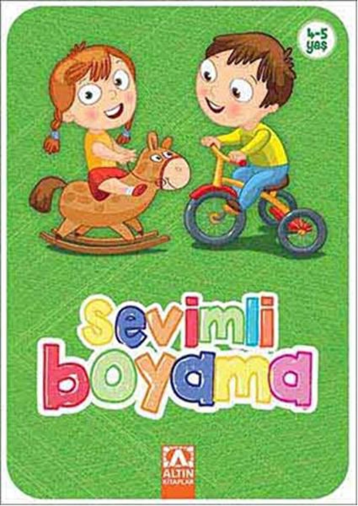 Sevimli Boyama (Yeşil)