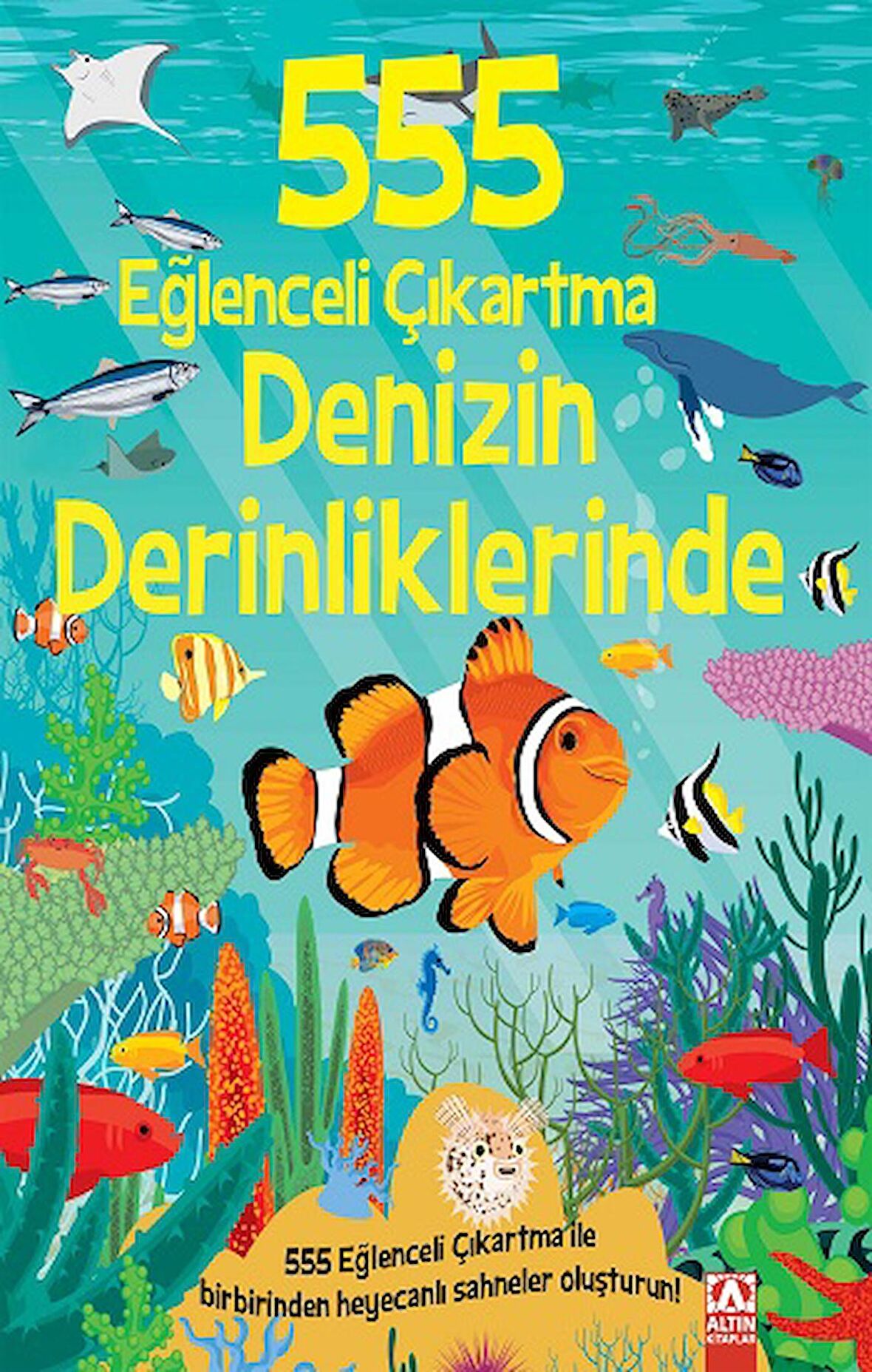 555 Eğlenceli Çıkartma Denizin Derinliklerinde