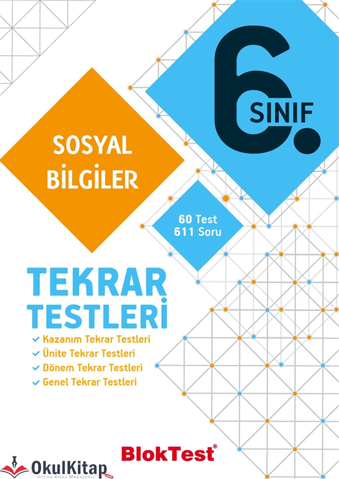 Tudem Yayınları 6.Sınıf Sosyal Bilgiler Tekrar Testleri