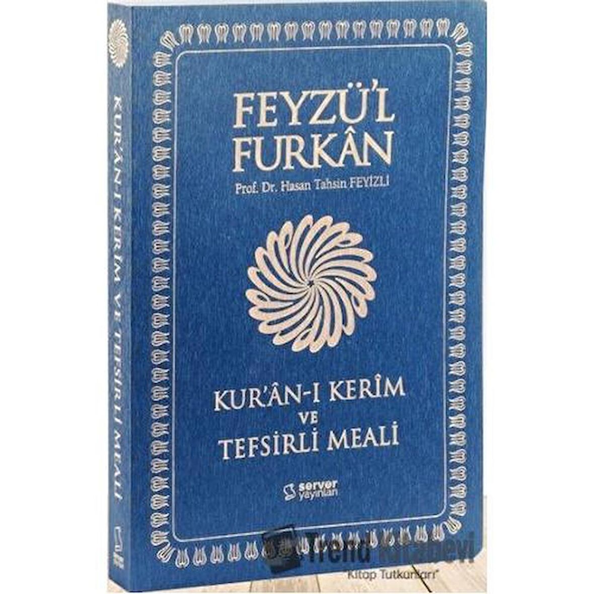 Feyzü'l Furkan Kur'an-ı Kerim ve Tefsirli Meali - Büyük Boy - İnce Cilt (Lacivert)