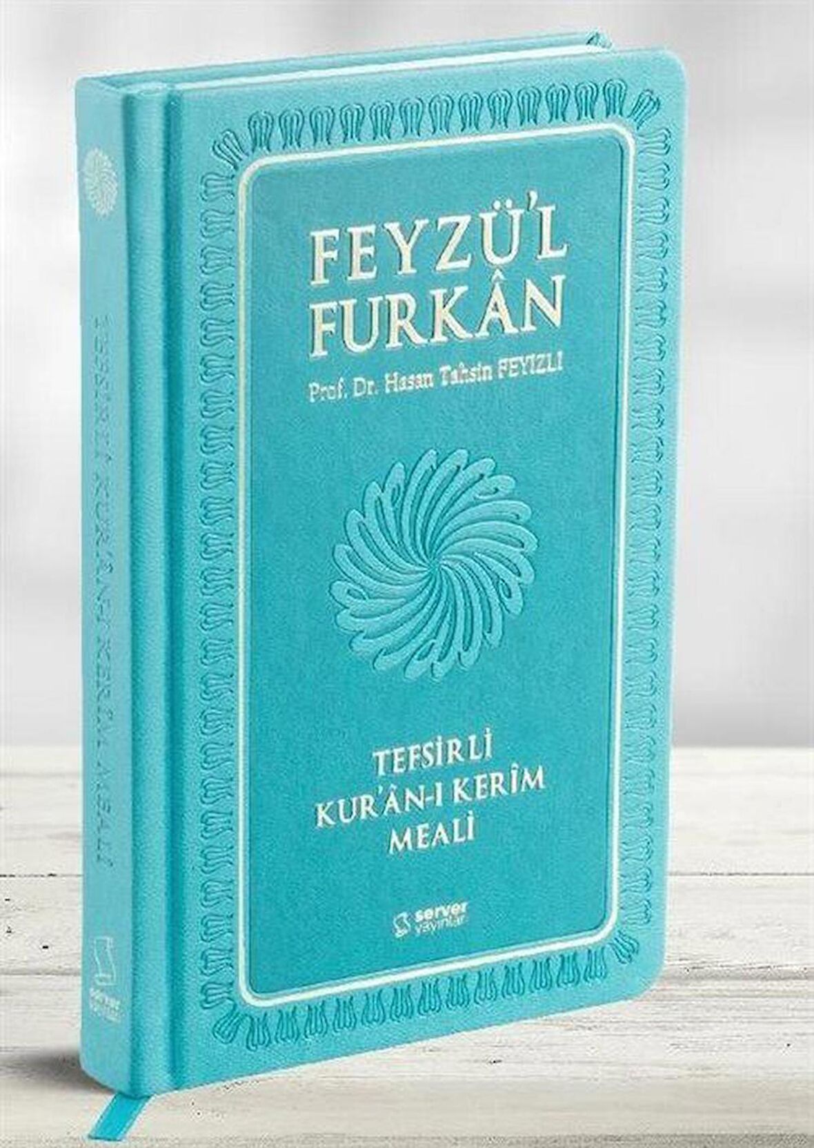 Feyzü'l Furkan Tefsirli Kur'an-ı Kerim Meali (Büyük Boy - Tefsirli Meal - İNCE CİLT) TURKUAZ