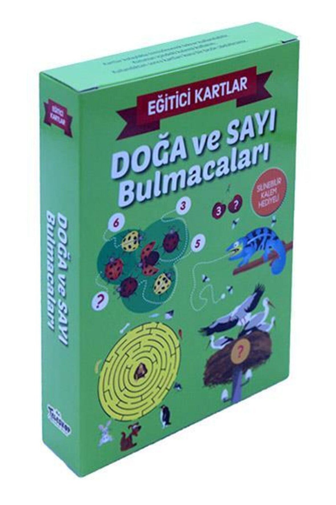 Doğa ve Sayı Bulmacaları - Eğitici Kartlar