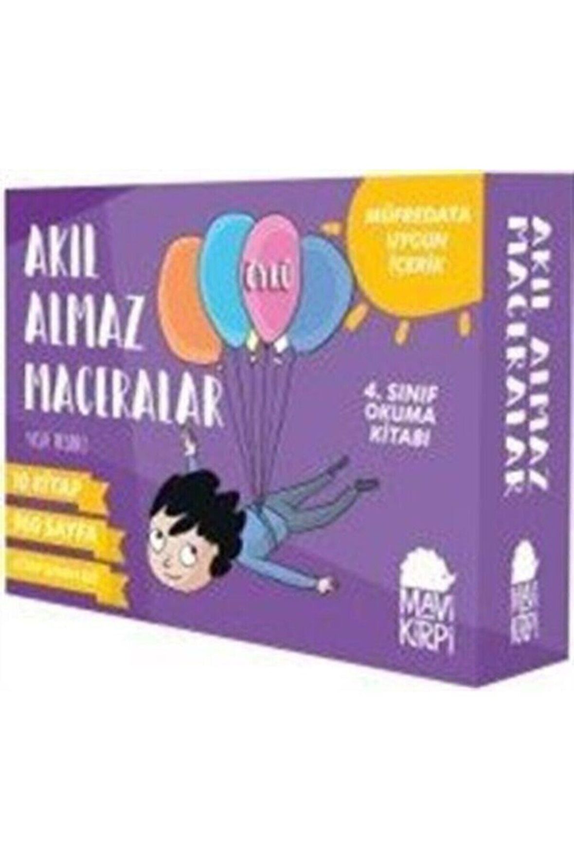 Akıl Almaz Maceralar 4. Sınıf Okuma Seti (10 Kitap Takım)