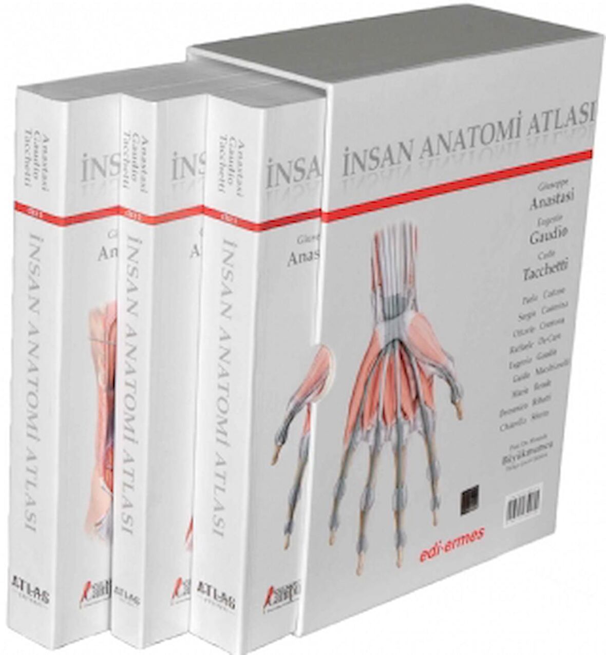 İnsan Anatomisi Atlası (3 Cilt Takım)