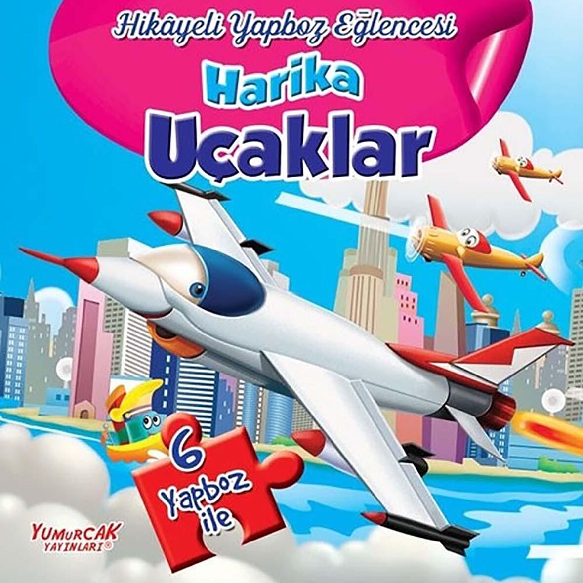 Harika Uçaklar - Hikayeli Yapboz Eğlencesi