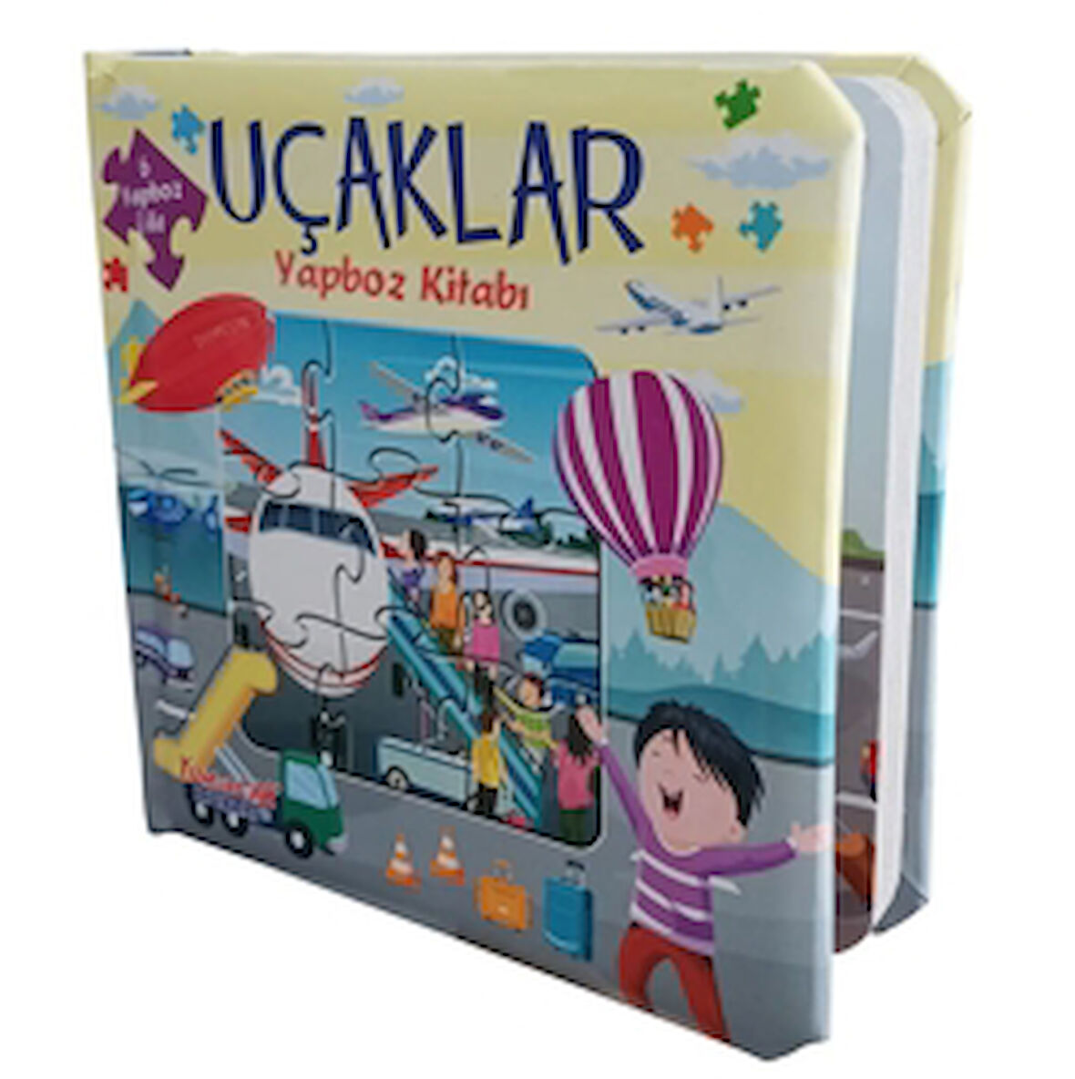 Uçaklar Yapboz Kitabı