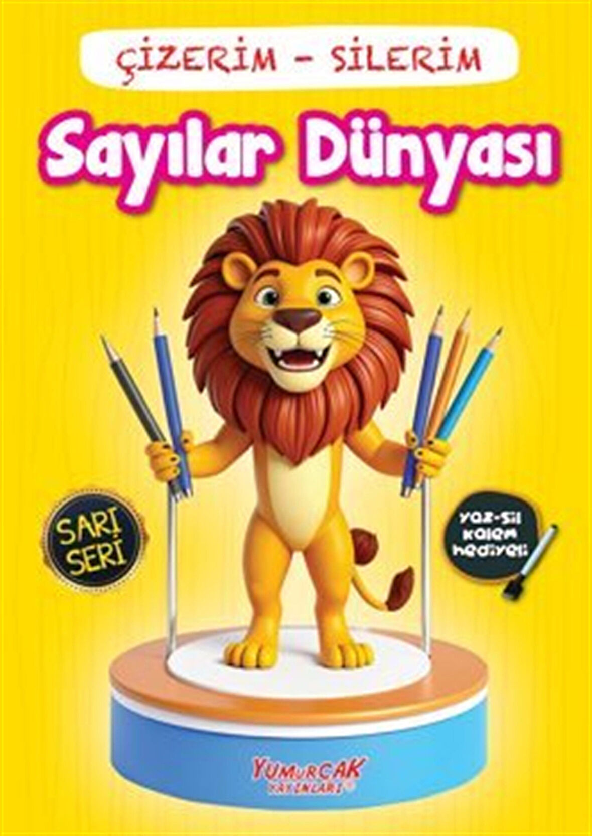 Çizerim Silerim - Sayılar Dünyası / Okul Öncesi Aktivite Kitapları / Komisyon