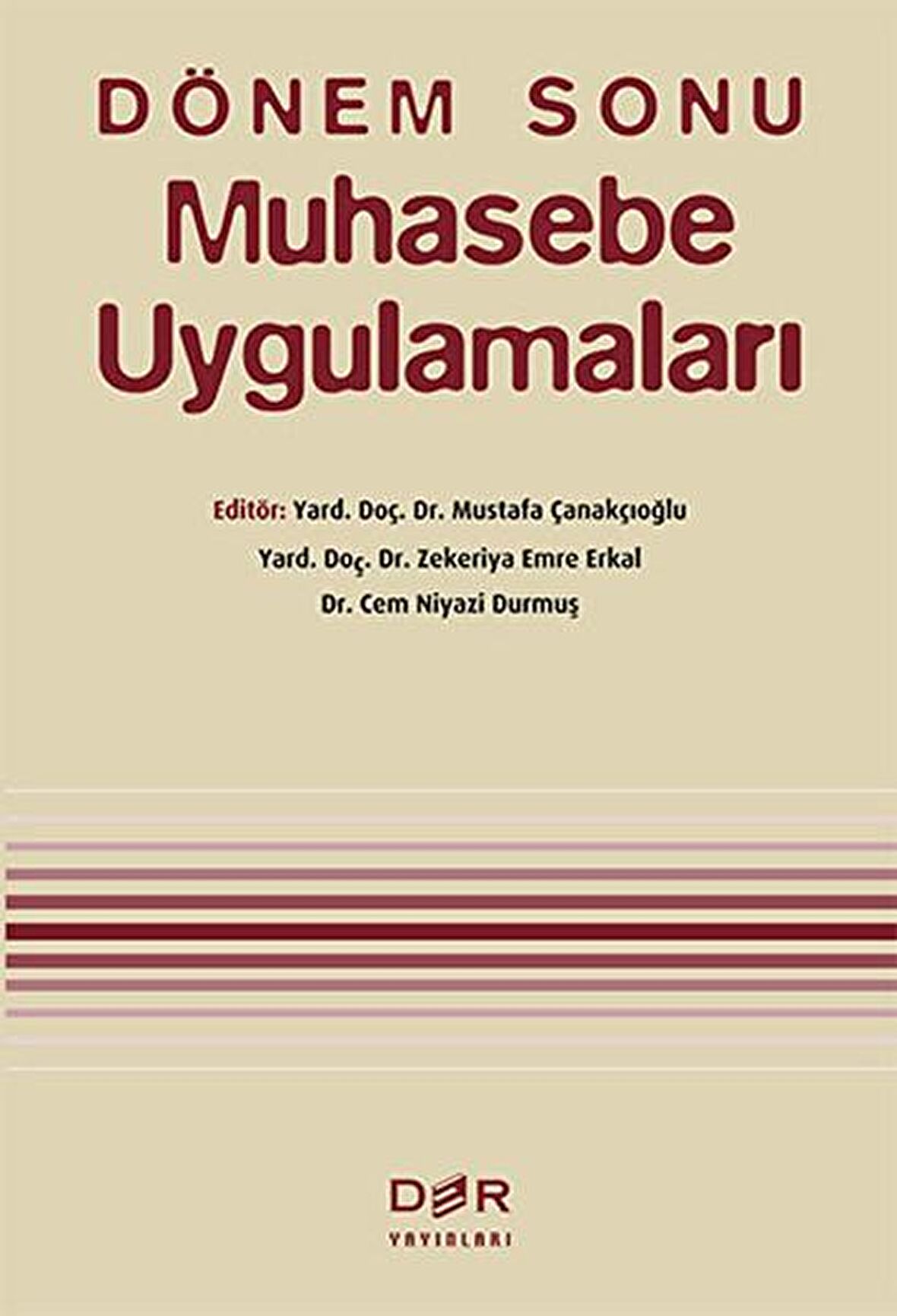 Dönem Sonu Muhasebe Uygulamaları