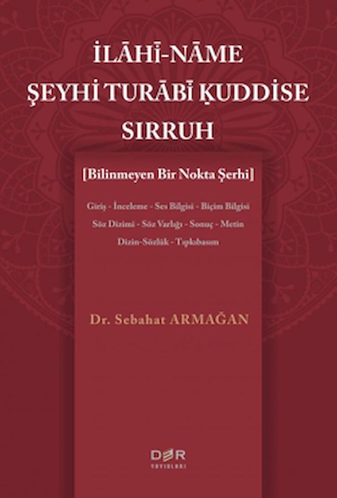 İlahi-Name Şeyhi Turabi Kuddise Sirruh