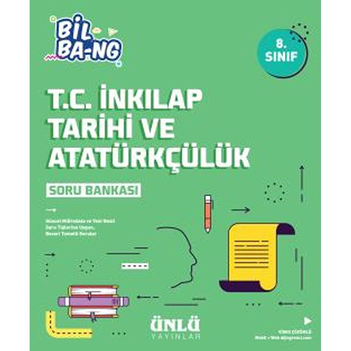 8.Sınıf İnkılap Tarihi Soru Bankası Ünlü Yayınları