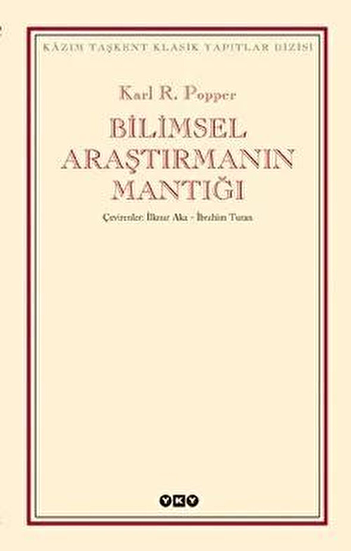 Bilimsel Araştırmanın Mantığı