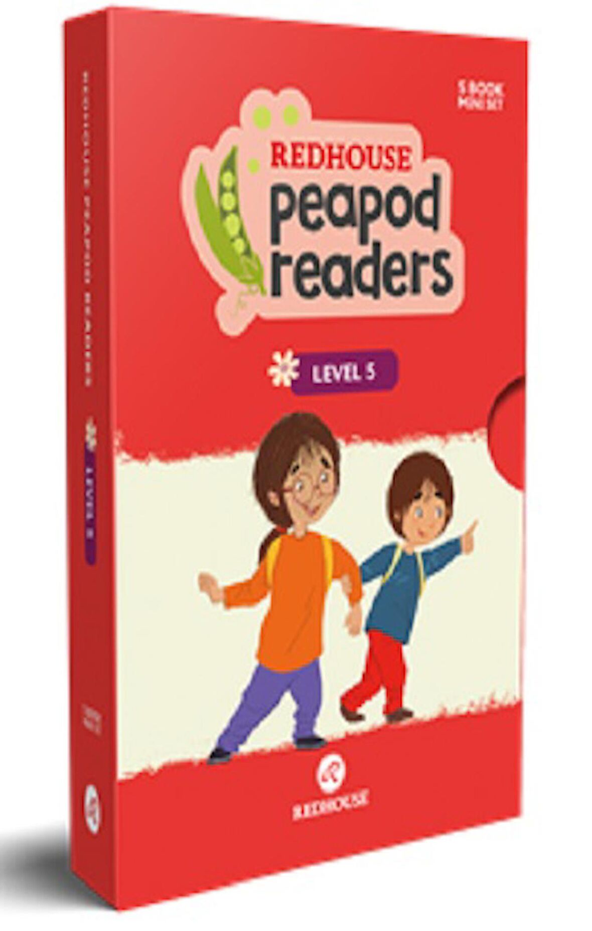 Redhouse Peapod Readers İngilizce Hikaye Seti 5 Kutulu Ürün