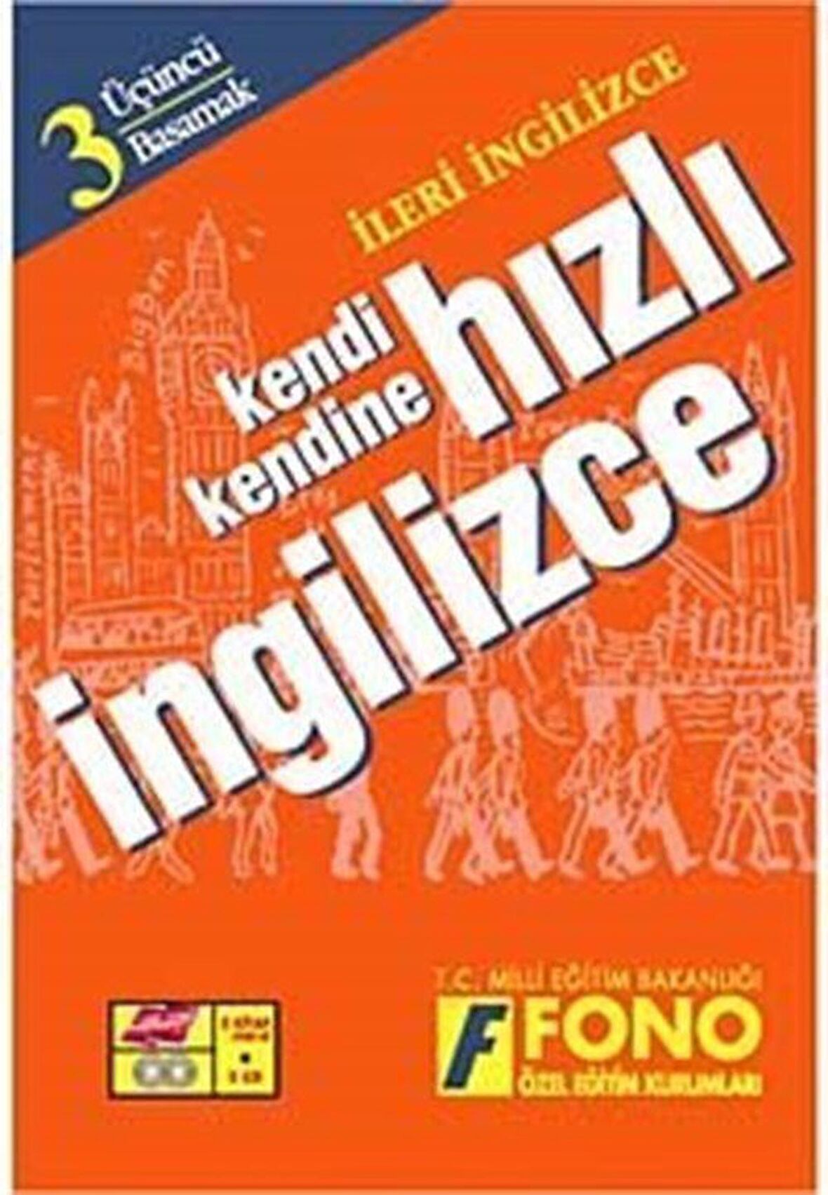 Kendi Kendine Hızlı İngilizce 3. Basamak (2 Kitap+2 Cd)