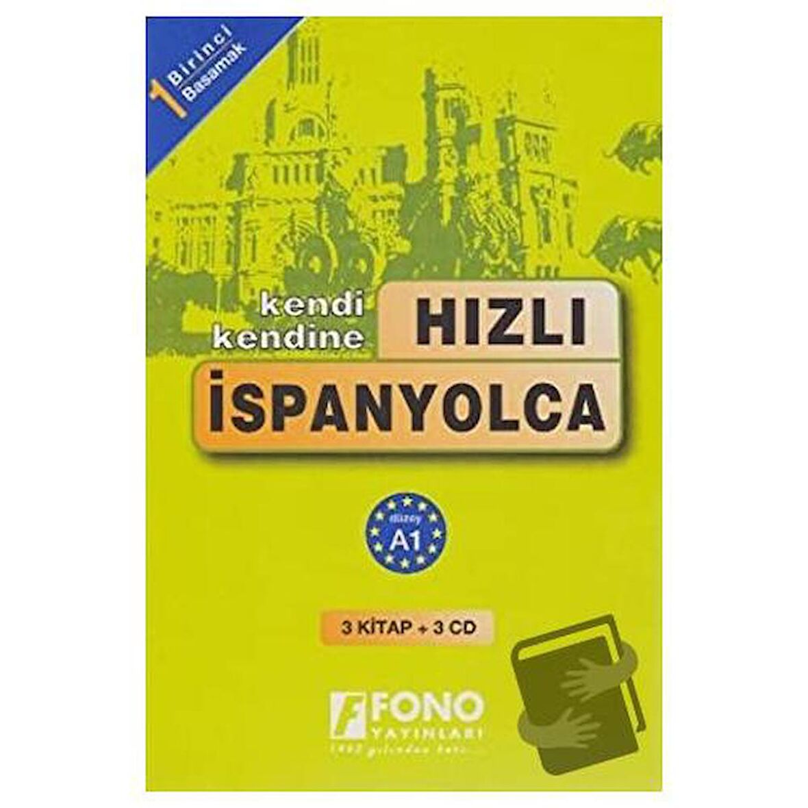 Hızlı İspanyolca 1. Basamak (3 Kitap) CD'li