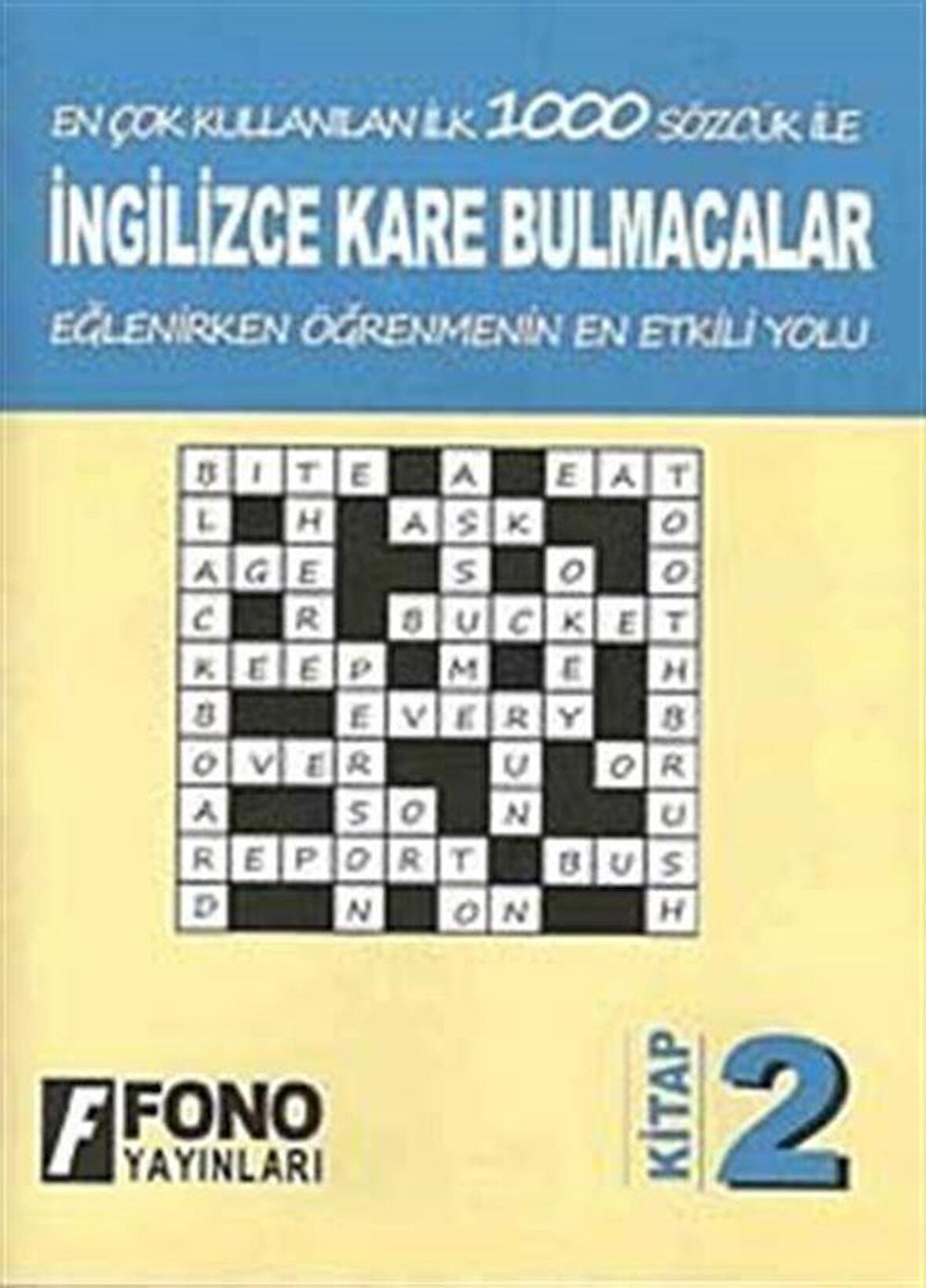 İngilizce Kare Bulmacalar 2. Kitap