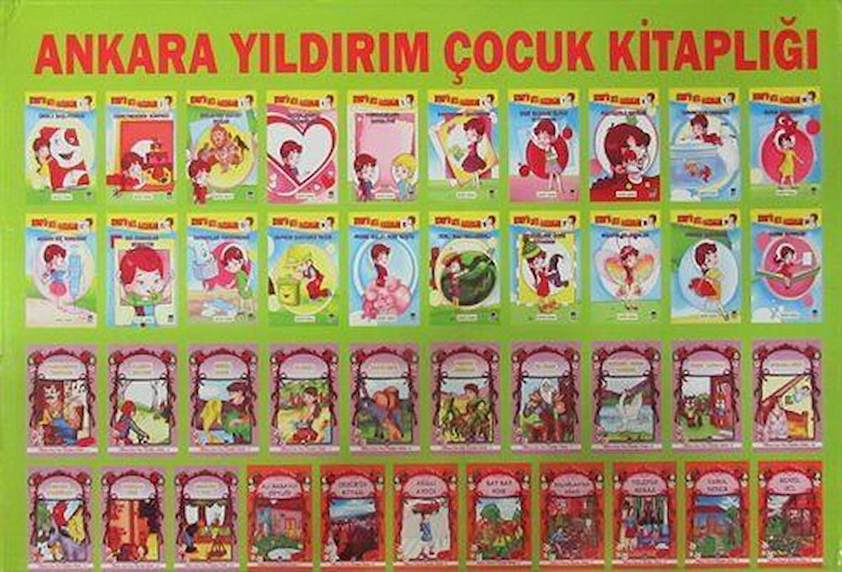 Ankara Yıldırım Çocuk Kitaplığı Seti (41 Kitap) / Kolektif