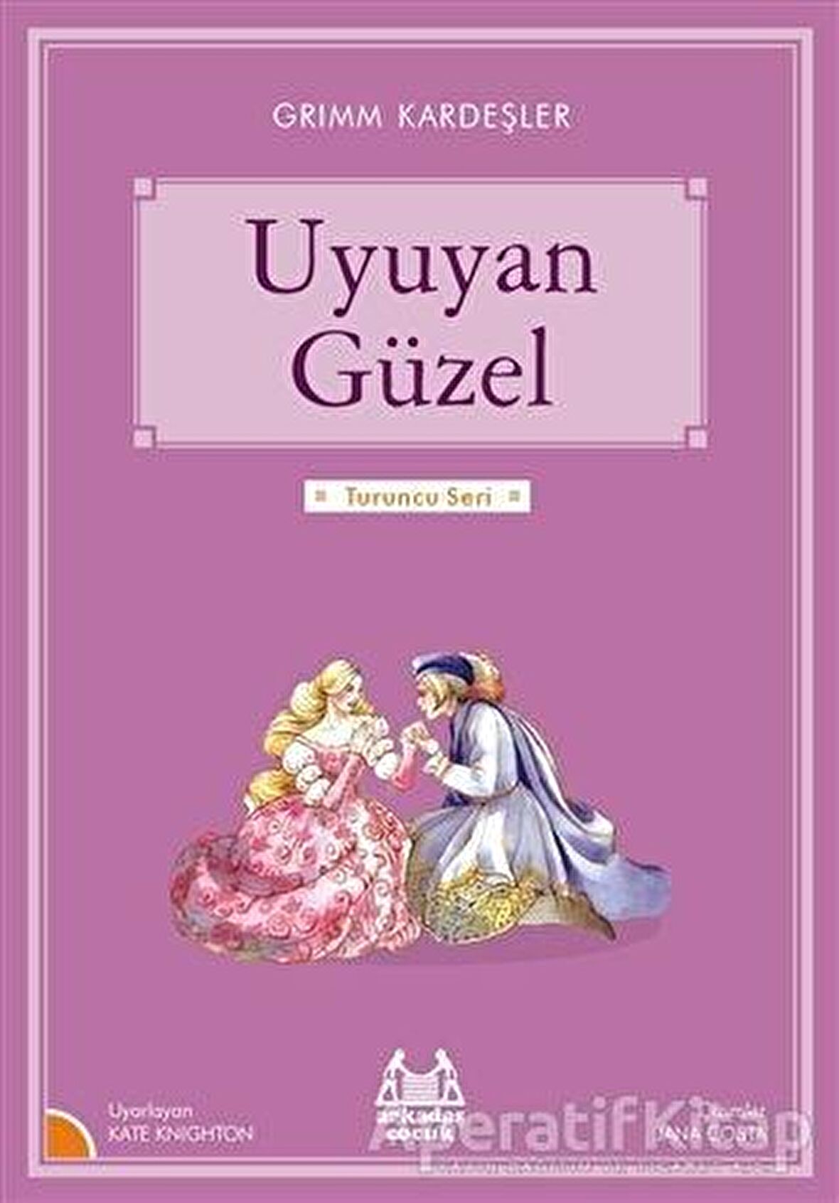 Uyuyan Güzel (Turuncu Dizi - Tel Dikiş Kapak)