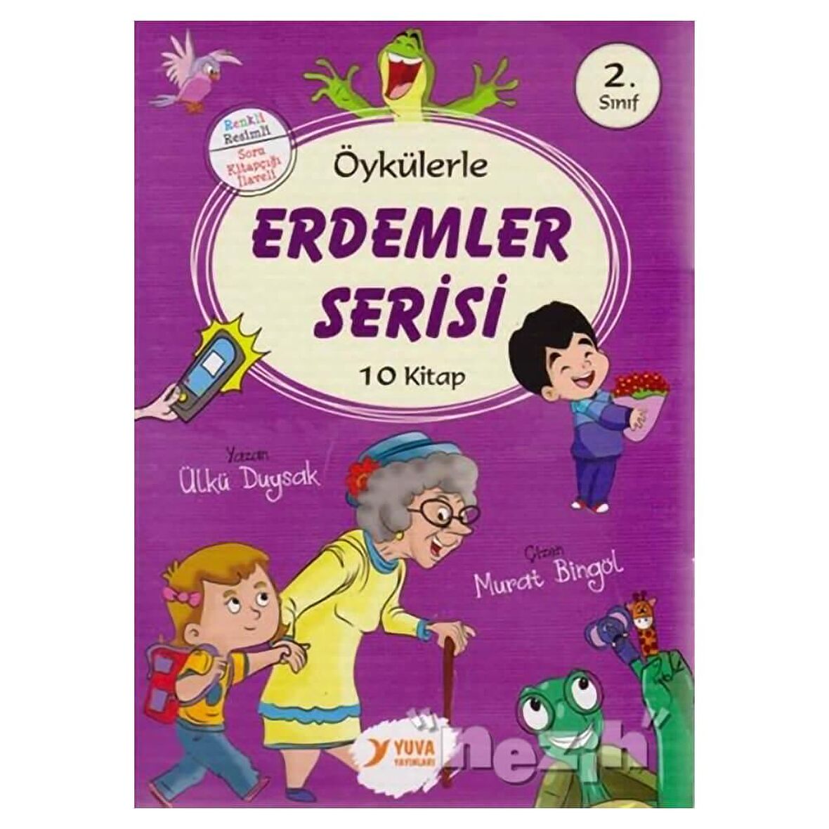 2. Sınıflar İçin Öykülerle Erdemler Serisi (10 Kitap Takım)