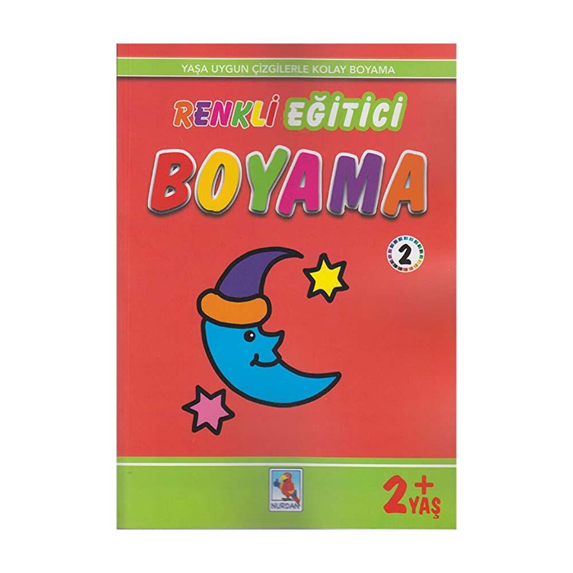 Renkli Eğitici Boyama 2 - 2+ Yaş