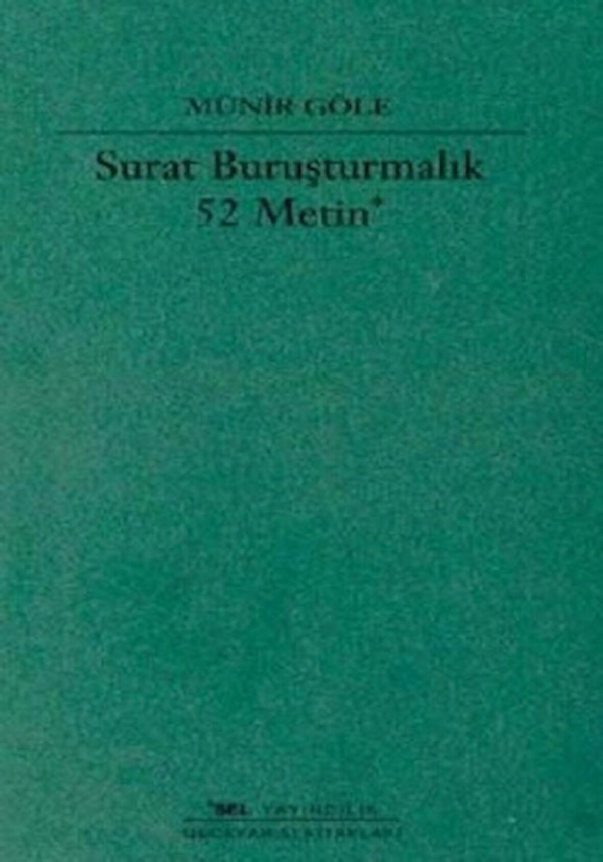 Surat Buruşturmalık 52 Metin