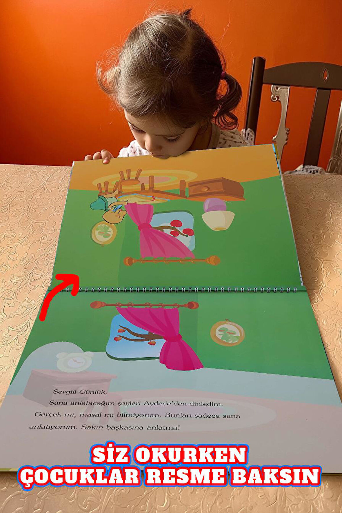 2 – 6 Yaş Tosbi ile Hayat Bilgisi Öğreniyorum 7 – Aydede Masalı | Dev Eğitim Kitabı