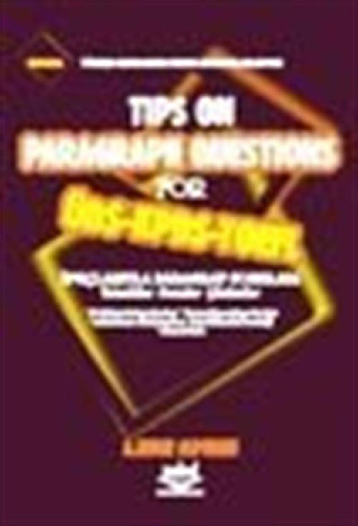 Tips On Paragraps Questıons / A. Nejat Alperen