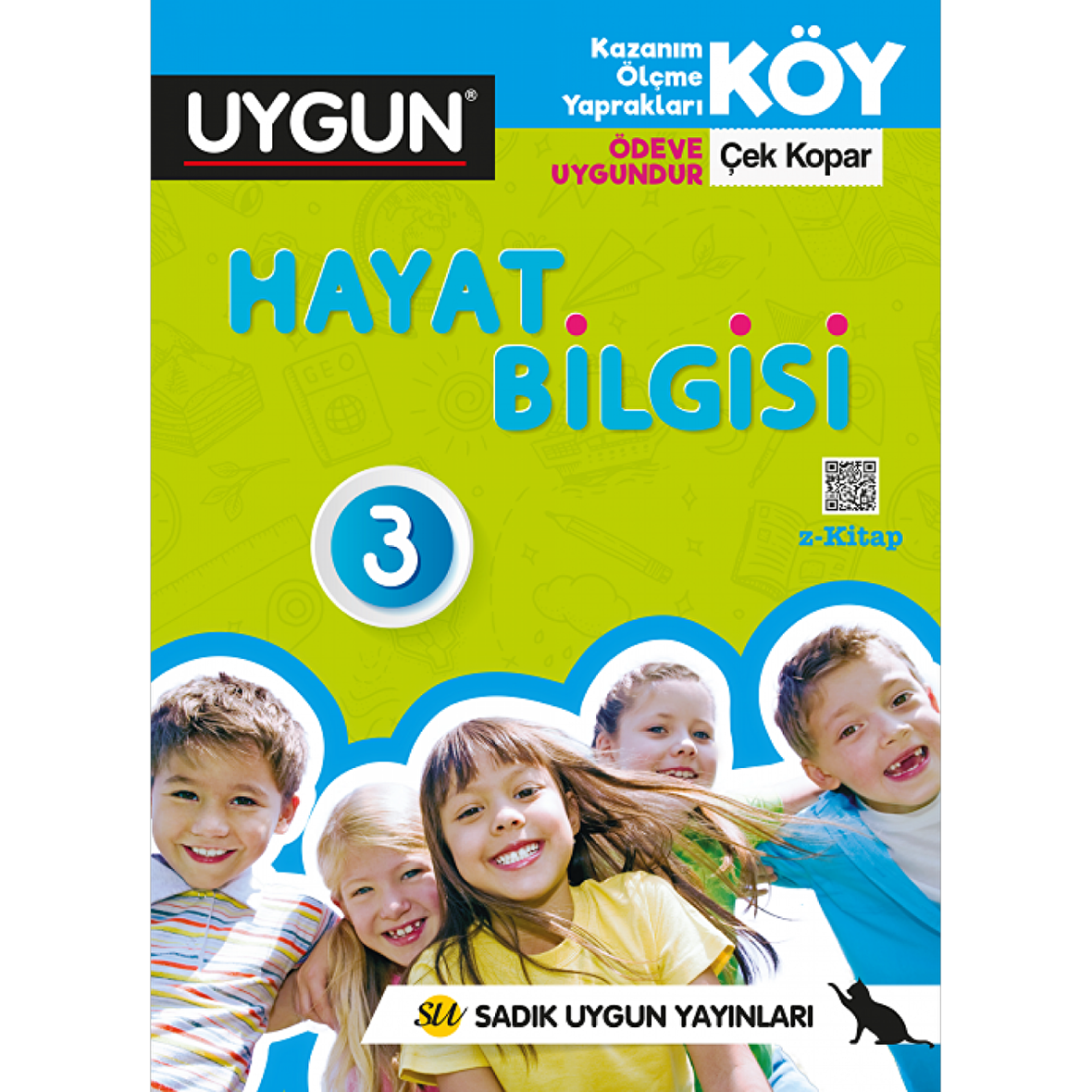 3. Sınıf KÖY Hayat Bilgisi Çek Kopar Test