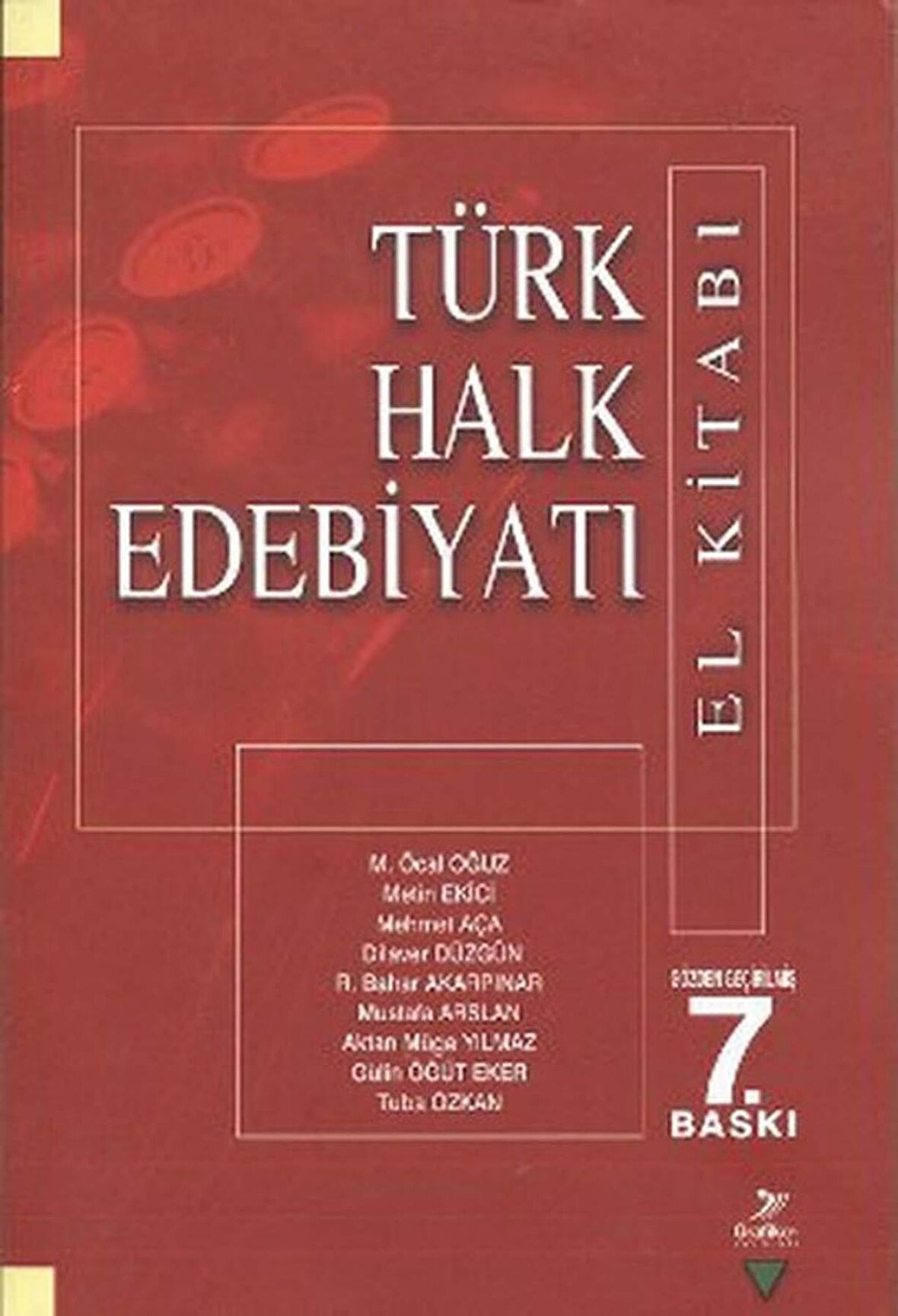 Türk Halk Edebiyatı ( El Kitabı)