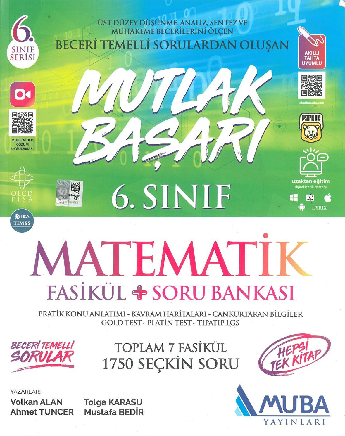 MUBA MB 6.SINIF MATEMATİK FASİKÜL SORU BANKASI