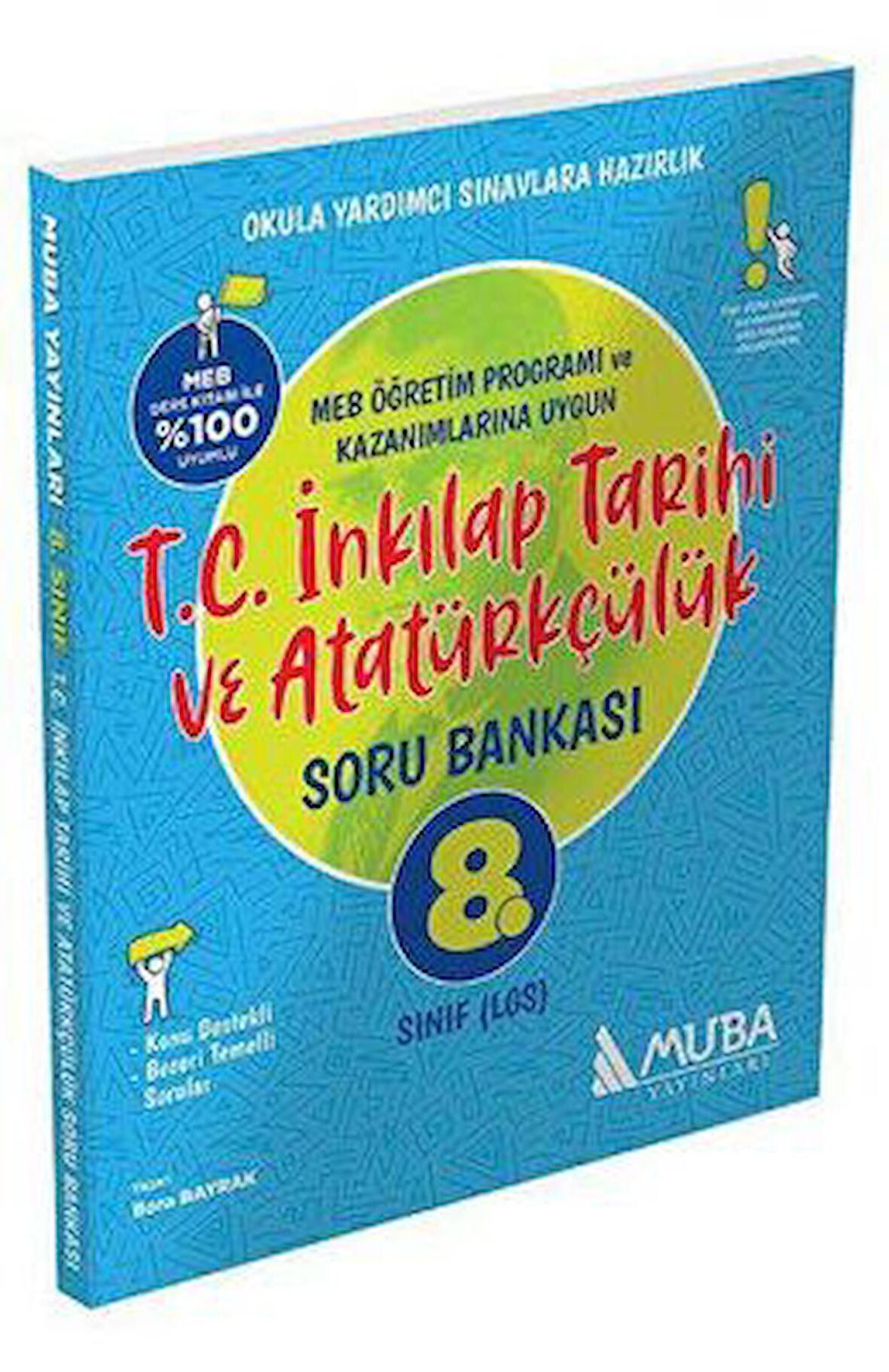 8. Sınıf T.C. İnkılap Tarihi ve Atatürkçülük Soru Bankası Muba Yayınları