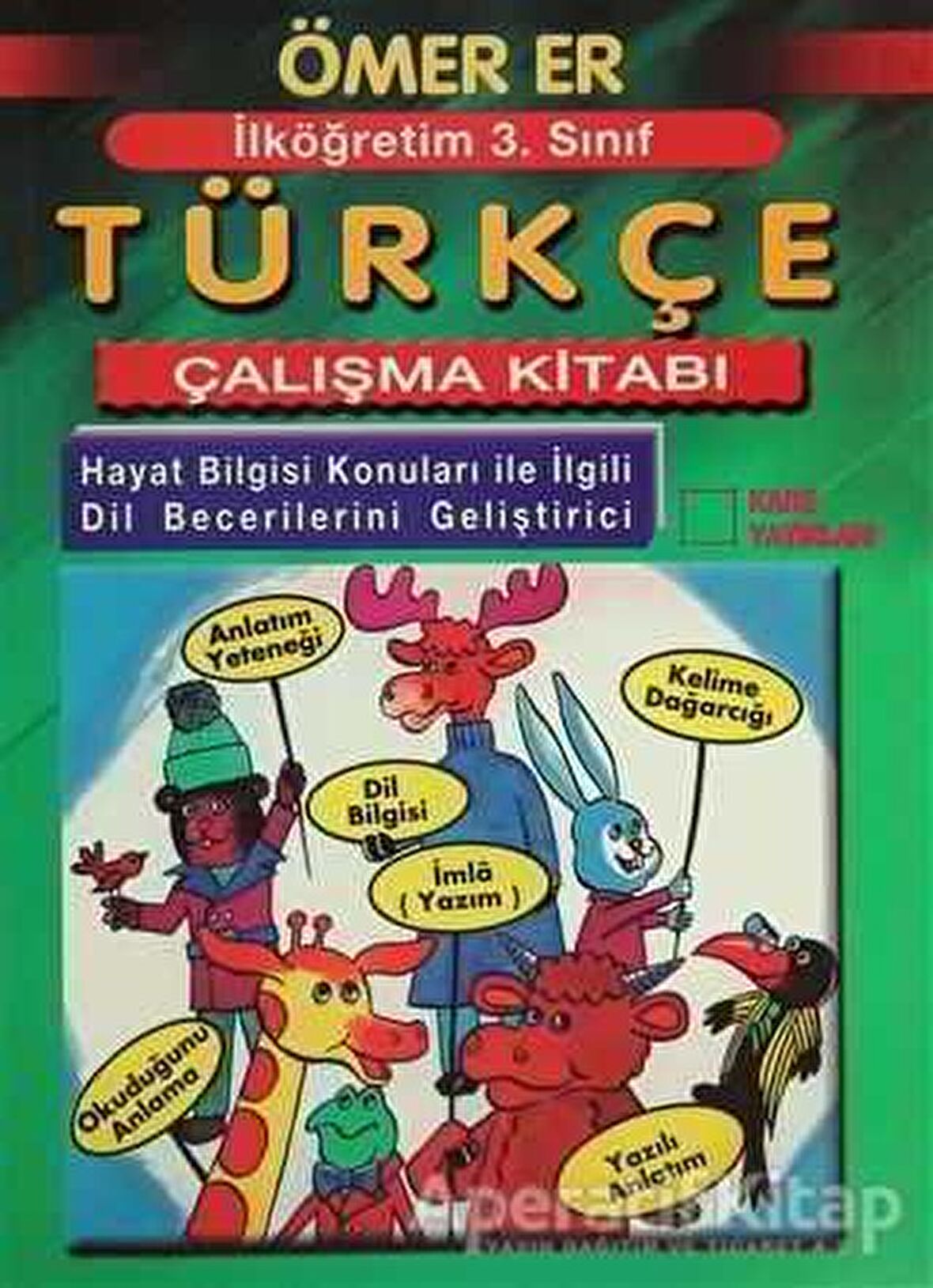 İlköğretim 3. Sınıf Türkçe Çalışma Kitabı